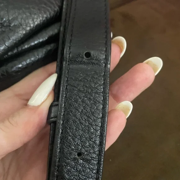 MARC BY MARC JACOBS Mini Q Natasha BLACK Leather Crossbody Bag - Picture 13 of 15